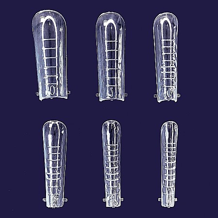 SoKwik - Quick Forms - Tipsuri reutilizabile Full Cover Patrat Modern (120/set) [1]