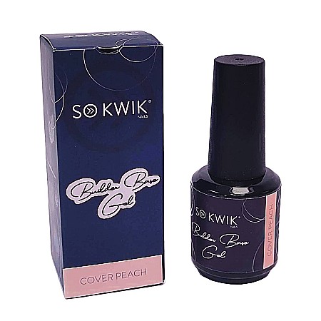 Geluri de baza - SoKwik - Builder Rubber Base Gel Cover Peach (15ml)