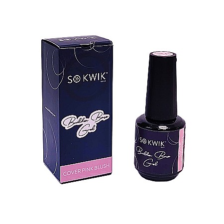 Geluri de baza - SoKwik - Builder Rubber Base Gel Cover Pink Blush (15ml)