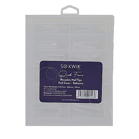 SoKwik - Quick Forms - Tipsuri reutilizabile Full Cover Ballerina (120/set) [2]