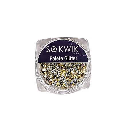 Ornamente - SoKwik - Paiete Glitter Champagne (01)