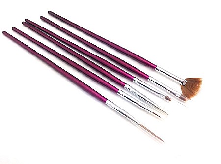 Pensule - SoKwik - Set Pensule pentru Decor (6/set)