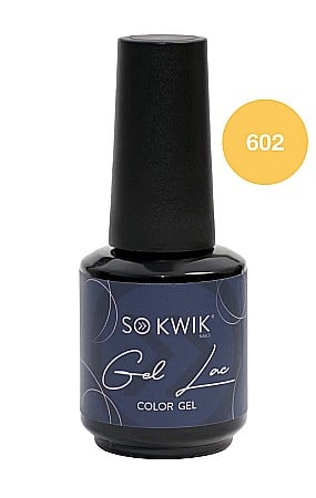 Oje semipermanente - SoKwik - Oja Semipermanenta Yellow&Orange Collection 602 (15 ml)