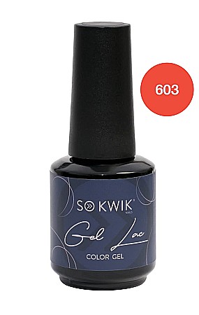 Oje semipermanente - SoKwik - Oja Semipermanenta Yellow&Orange Collection 603 (15 ml)