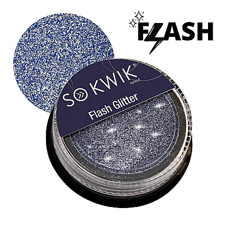 Ornamente - SoKwik - Flash Glitter Blue 05
