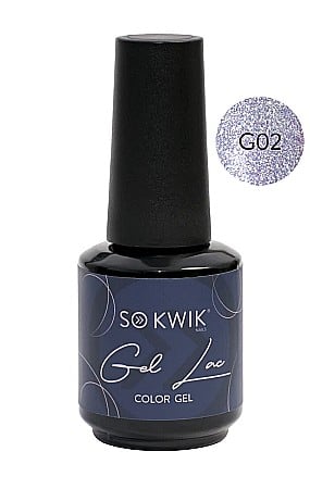 Oje semipermanente - SoKwik - Oja Semipermanenta Glitter Collection G02 (15 ml)