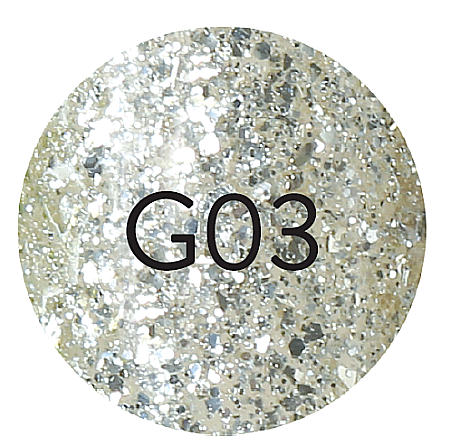 SoKwik - Oja Semipermanenta Glitter Collection G03 (15 ml) [1]