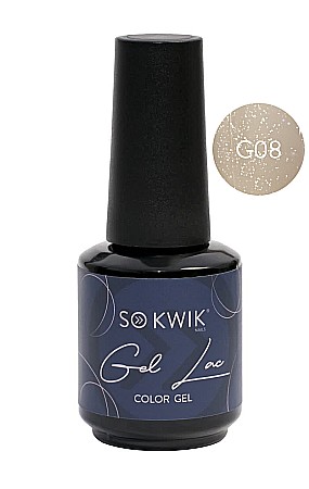 Oje semipermanente - SoKwik - Oja Semipermanenta Glitter Collection G08 (15 ml)