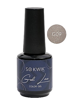 Oje semipermanente - SoKwik - Oja Semipermanenta Glitter Collection G09 (15 ml)