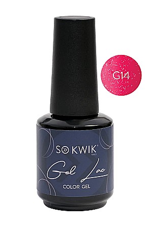 Oje semipermanente - SoKwik - Oja Semipermanenta Glitter Collection G14 (15 ml)