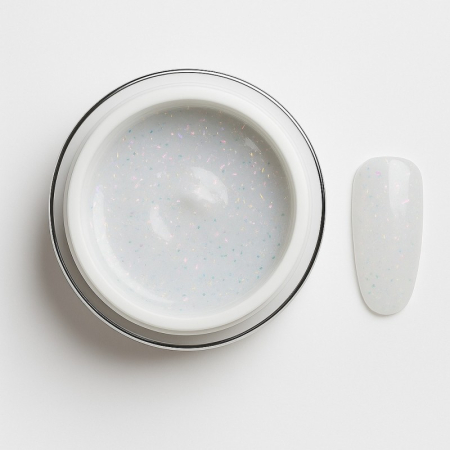 Geluri de constructie - Gel de constructie pentru unghii – Builder Gel Baby White Flakes