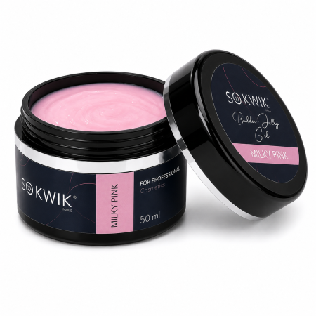 Geluri de constructie - Gel de constructie SoKwik Builder Gel Milky Pink 50ml