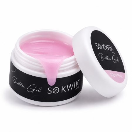 Gel de constructie pentru unghii Milky Pink – SoKwik Builder Gel 50ml TPO Free si Hema Free [1]