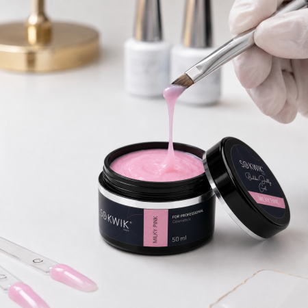 Gel de constructie SoKwik Builder Gel Milky Pink 50ml [1]