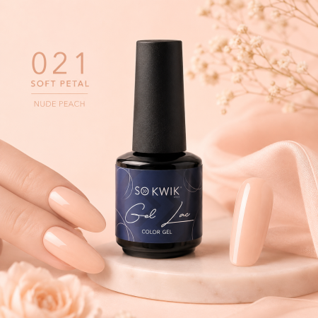 Oja semipermanenta SoKwik 021 Soft Petal nude piersica soft [1]