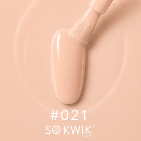 Sistem Geluri UV - Oja semipermanenta SoKwik 021 Soft Petal nude piersica soft