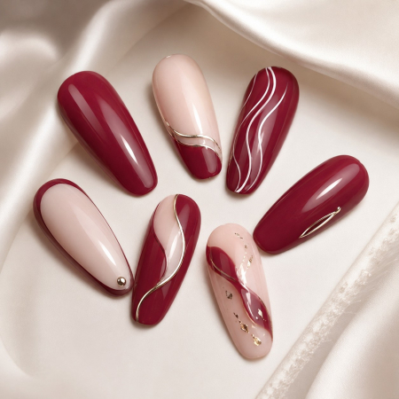 Oja semipermanenta SoKwik 424 Berry Rose Soft Bloom Collection [2]
