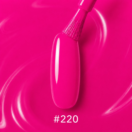 Sistem Geluri UV - Oja semipermanenta SoKwik 220 Fuchsia Pulse fuchsia neon