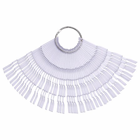 Accesorii - SoKwik - Paletar 50 tipsuri triple CLEAR pe Inel