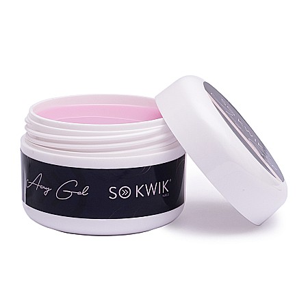 Unghii Tehnice - SoKwik Acrygel - Milky Pink (50 ml)