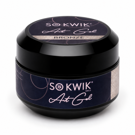 Geluri colorate - Gel Decor Unghii Bronze Rose Art Gel Bronze 05 SoKwik 15g TPO Free si Hema Free