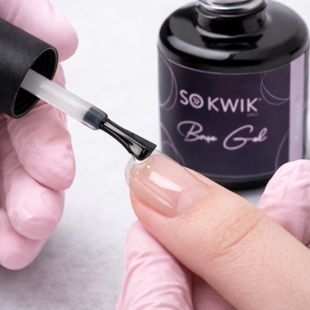 Gel de baza transparent SoKwik Base Gel Renewed 15ml [3]
