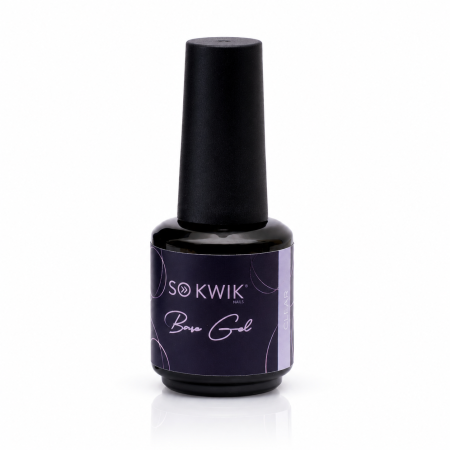 Geluri de baza - Gel de baza transparent SoKwik Base Gel Renewed 15ml