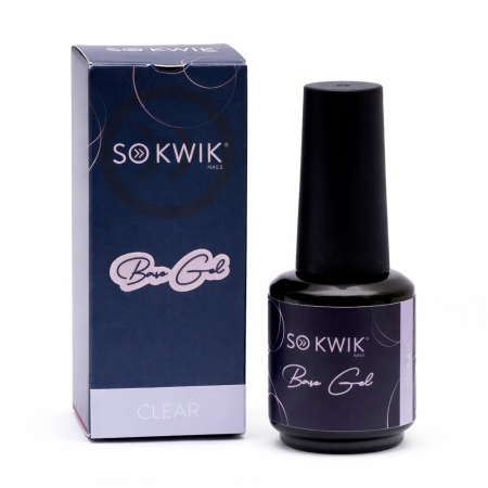 Gel de baza transparent SoKwik Base Gel Renewed 15ml [1]