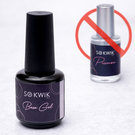 Gel de baza transparent SoKwik Base Gel Renewed 15ml [4]