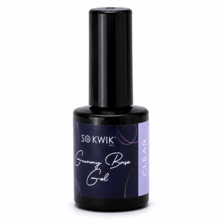 Sistem Geluri UV - Gel de baza SoKwik Builder Rubber Base Gel Clear 15ml