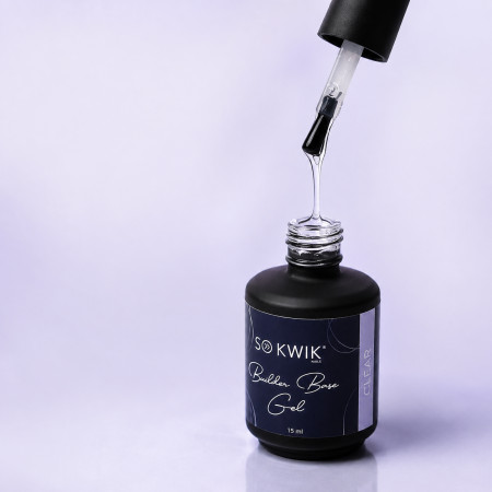 Gel de baza SoKwik Builder Rubber Base Gel Clear 15ml [1]