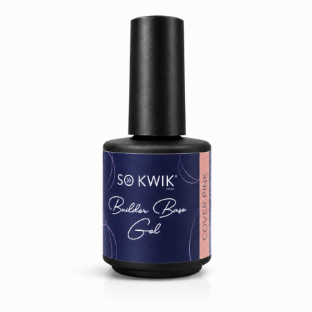 Sistem Geluri UV - Gel de baza SoKwik Builder Rubber Base Gel Milky White 15ml