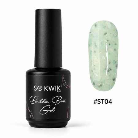 Geluri de baza - Gel de baza SoKwik Builder Base Gel Stone Style ST04 15ml