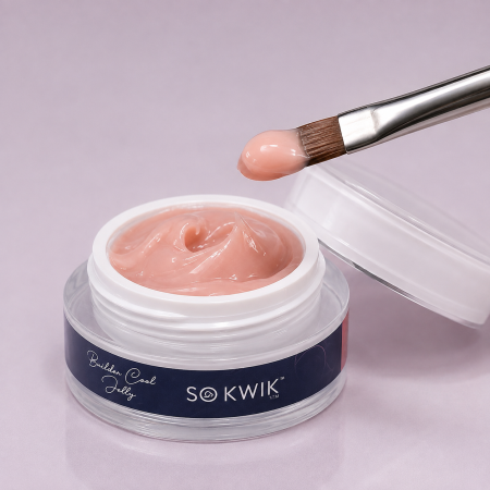 Gel de constructie SoKwik Builder Cool Jelly Cover Natural 15ml [1]
