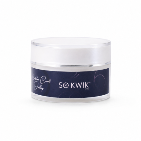 Geluri de constructie - Gel de constructie SoKwik Builder Cool Jelly White 15ml