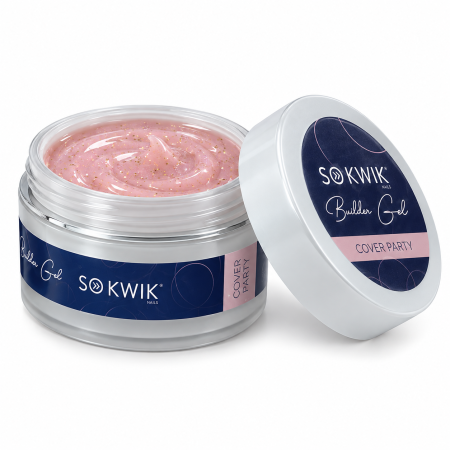 Sistem Geluri UV - Gel de constructie SoKwik Builder Gel Cover Party 15ml