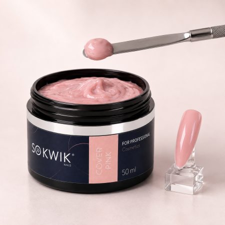 Gel de constructie SoKwik Builder Jelly Gel Cover Pink 50ml [2]