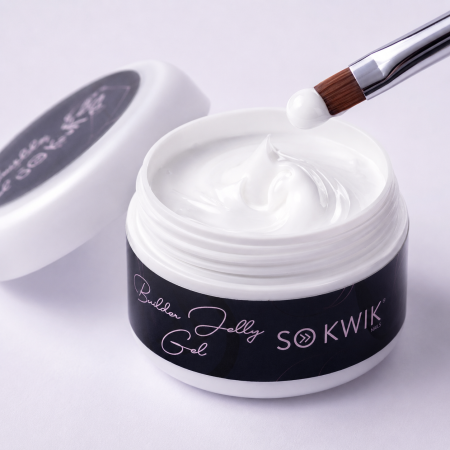 Geluri de constructie - Gel de constructie SoKwik Builder Jelly Gel Super White 50ml