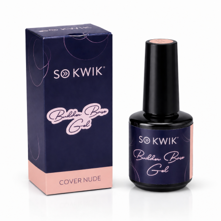 Gel de baza SoKwik Builder Flexi Base Gel Cover Nude 15ml [1]