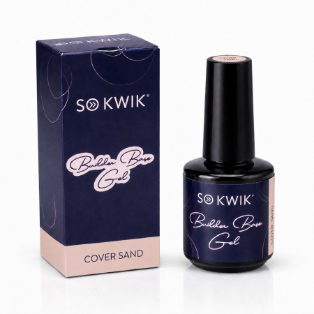 Gel de baza SoKwik Builder Flexi Base Gel Cover Sand 15ml [1]