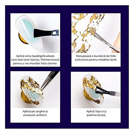 SoKwik - Abstract Art Nail Foil GOLD (01) [2]