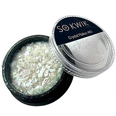 Ornamente - SoKwik - Crystal Flakes TWINKLE BLUE (03)
