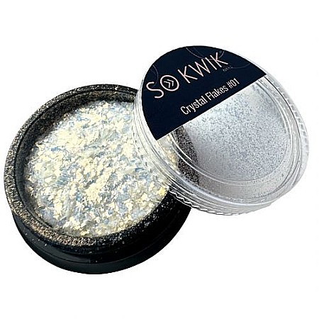Ornamente - SoKwik - Crystal Flakes CELEBRITY GOLD (01)