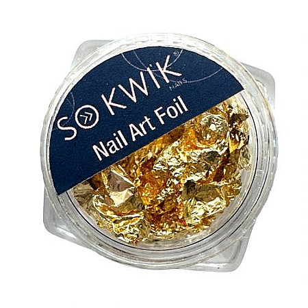 Ornamente - SoKwik - Nail Art Foil GOLD (02)