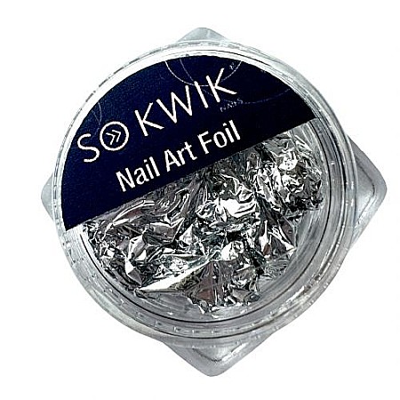 Ornamente - SoKwik - Nail Art Foil SILVER (01)