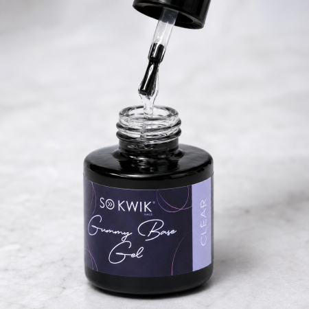 Gel de baza elastic SoKwik Gummy Base Gel Clear 8ml [1]