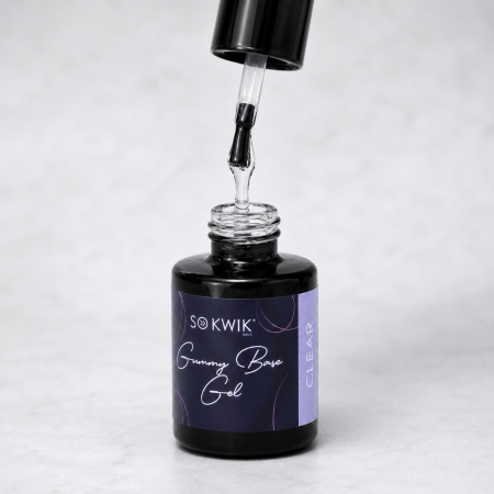 Gel de baza elastic SoKwik Gummy Base Gel Clear 15ml [1]