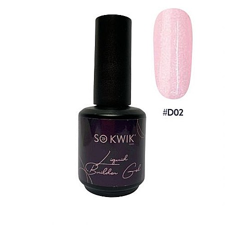 Geluri de baza - SoKwik - Liquid Builder Gel Diamond Collection D02