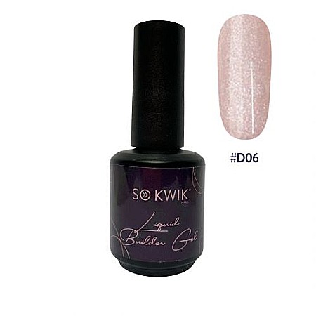 Geluri de baza - SoKwik - Liquid Builder Gel Diamond Collection D06
