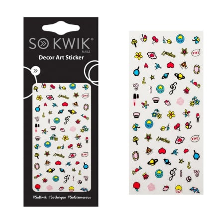 Ornamente - SoKwik - Ornamente Unghii - Nail Art Sticker - Cute 168